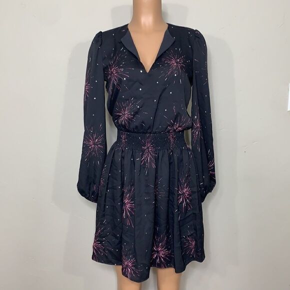 Joie black fireworks dress. Oversized. NWT - Picture 8 of 14